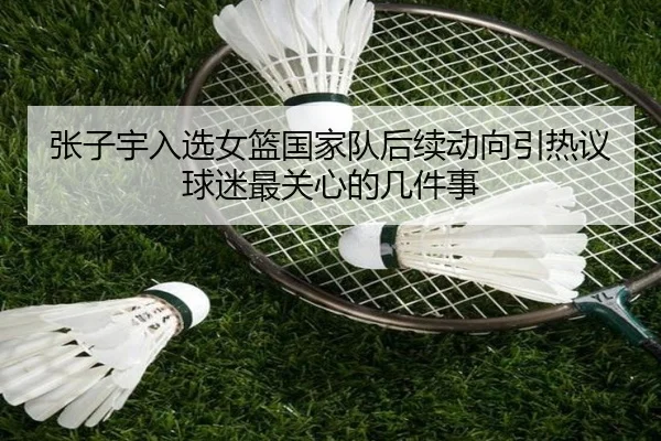 张子宇入选女篮国家队后续动向引热议球迷最关心的几件事